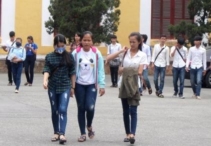 Môn sử nhiều điểm thi vắng thí sinh