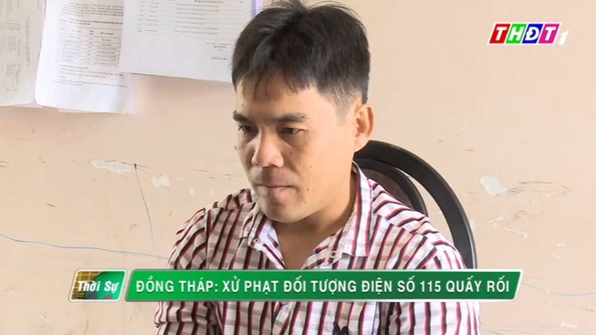 Phạt đối tượng nửa đêm quấy rối 115 trên 100 cuộc