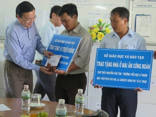 6 giáo viên khó khăn ở Cần Giờ được hỗ trợ nhà
