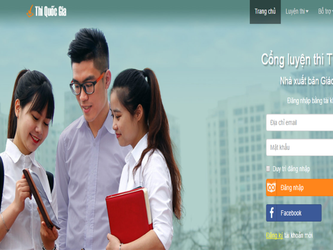 Vượt vũ môn với cổng luyện thi THPT quốc gia