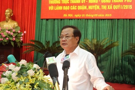 Bí thư Thành ủy Hà Nội nói về vụ chặt cây xanh