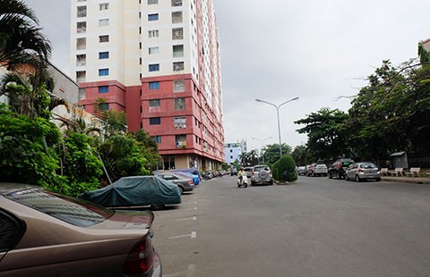 Chung cư chờ hướng dẫn bảng giá đất