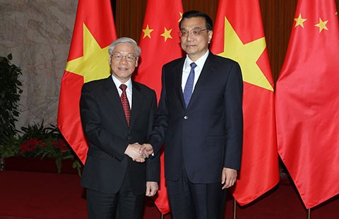 Việt Nam - Trung Quốc thúc đẩy hợp tác thực chất trên các lĩnh vực
