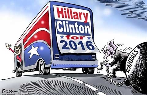 Ba mạnh, ba yếu của bà Hillary