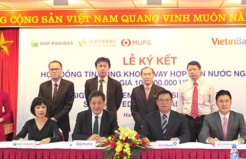 VietinBank ký hợp đồng hợp vốn 100 triệu USD