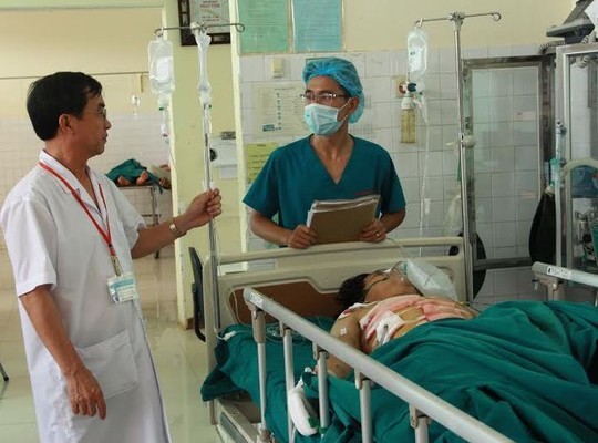 Cứu sống nạn nhân vỡ tim, gan, phổi