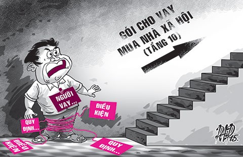 Nhà ở xã hội: Nới một - siết hai