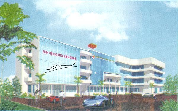 Xây dựng BV Đa khoa Kiên Giang quy mô trên 1.000 giường