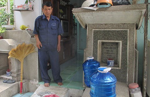 Cất nhà trên huyệt mộ