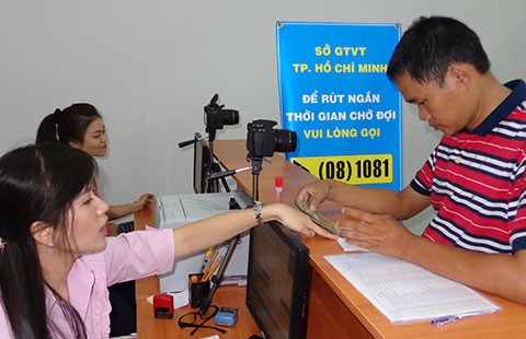 Mở điểm đổi bằng lái ô tô thứ ba qua tổng đài 1081