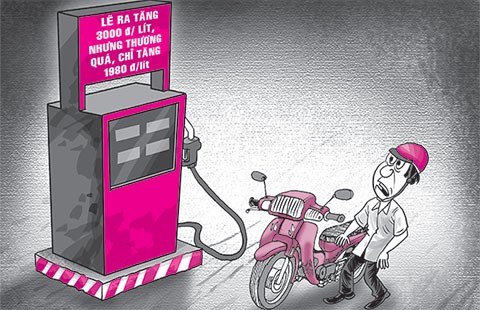 Xăng yêu ơi sao mà hay tăng cao?