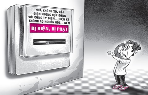 Xài điện ‘lụi’, phải bồi thường