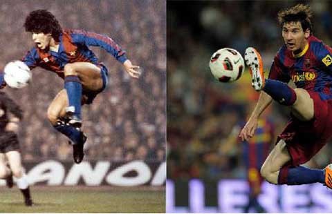 Số 10 thiên tài của Barcelona
