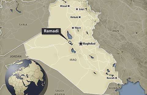 Ramadi thất thủ, quân đội Iraq bị một vố đau