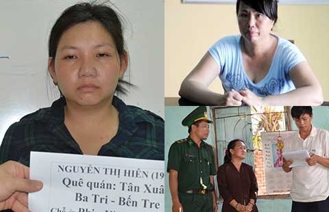 Bắt ba kẻ bán phụ nữ sang Trung Quốc