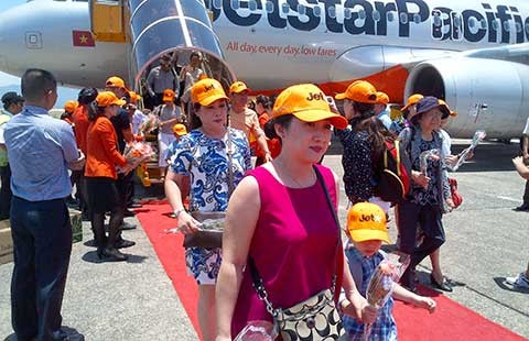 Jetstar Pacific khai trương đường bay TP.HCM - Chu Lai