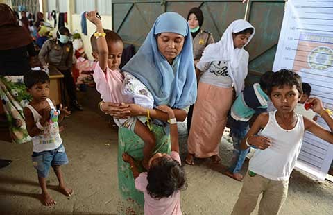Thảm sát trên tàu tị nạn ở Indonesia