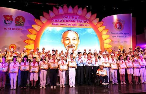 TP.HCM vinh danh 500 ‘Cháu ngoan Bác Hồ’ cấp TP