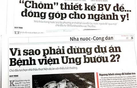 Các dự án bệnh viện chậm trễ, chủ đầu tư ghi nhận rồi để đó!