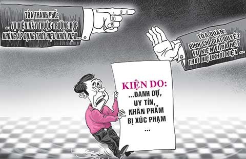 Kiện vì bị hàng xóm ‘tố’