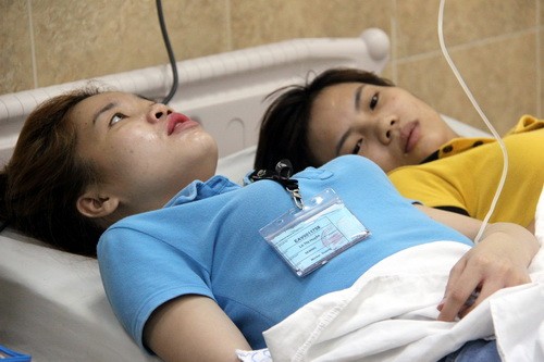 Công nhân lại tiếp tục ngộ độc khí amoniac