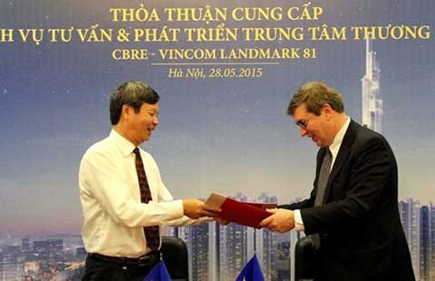 Vingroup – CBRE: Hợp tác tư vấn và tiếp thị Vincom Landmark 81