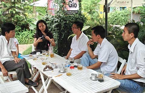 Ông Nguyễn Sự thảnh thơi