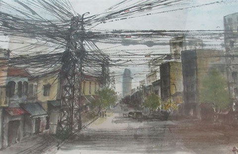 Triển lãm tranh thủy mặc hiện đại