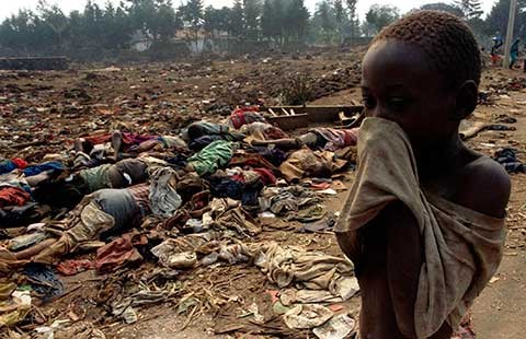 Sát hại dân thường ở Rwanda, bị bắt tại sân bay Anh