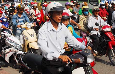 TP.HCM vẫn chưa thu phí xe máy