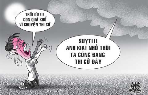 Cha mẹ khổ vì thi cử của con cả đời