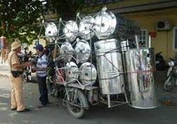 Phạt nghiêm xe 3-4 bánh tự chế