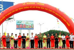 Thông xe tuyến đường Hồ Chí Minh qua Tây Nguyên và Bình Phước
