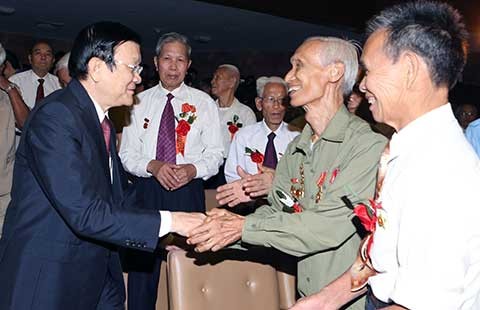 Chủ tịch nước dự lễ kỷ niệm ngày thành lập TNXP