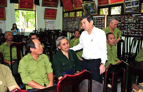 Lãnh đạo TP.HCM tri ân người có công