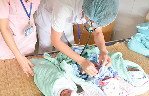 Ca sinh ba nghi cùng trứng hiếm gặp