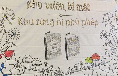Trào lưu sách tô màu cho người lớn gây sốt