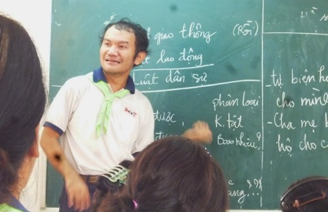 Người câm điếc đi học luật