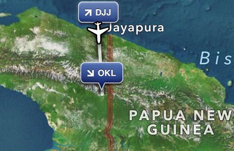 Đã tìm thấy máy bay chở 54 người mất tích ở Indonesia