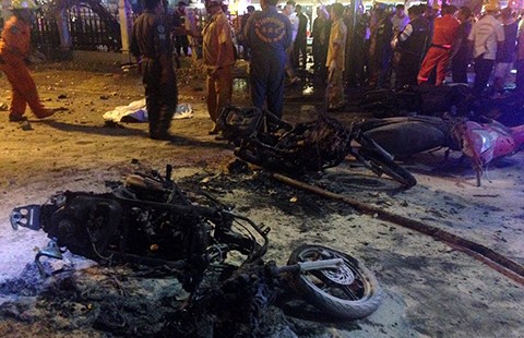 Bom nổ ở Bangkok, bốn người nước ngoài thiệt mạng