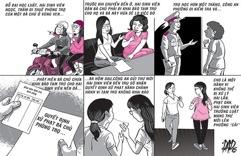Không khai tạm trú, có bị phạt?