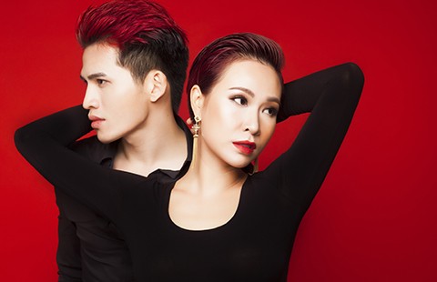 Quốc Thiên song ca với Uyên Linh