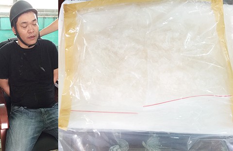 Bắt ma túy liên tỉnh, thu 1 kg ‘hàng đá’