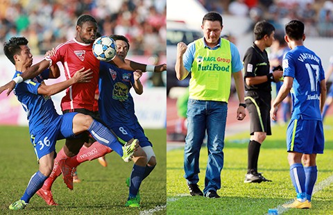 Vòng 23 V-League 2015: HA Gia Lai thắng nghẹt thở