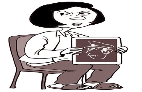 ‘Chơi’ luôn máy tính bảng của… công an