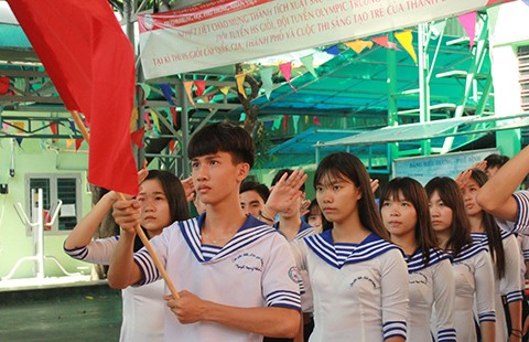 Háo hức ngày khai giảng đổi mới