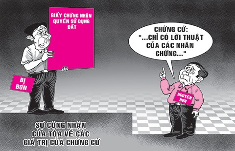 Chứng cứ viết đáng tin hơn lời kể?