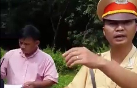 Clip ‘dập môi vì đòi CSGT giải thích’: Sẽ xử lý nghiêm