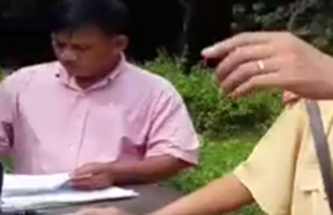 Vụ clip 'Bị dập môi vì đòi CSGT giải thích' : Người mặc thường phục là ai?