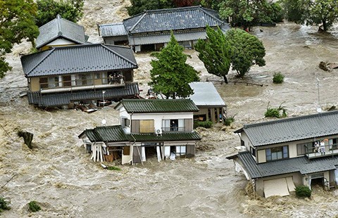 Lũ lụt nghiêm trọng ở Nhật